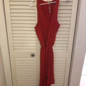 Red Vince Camuto tank dress